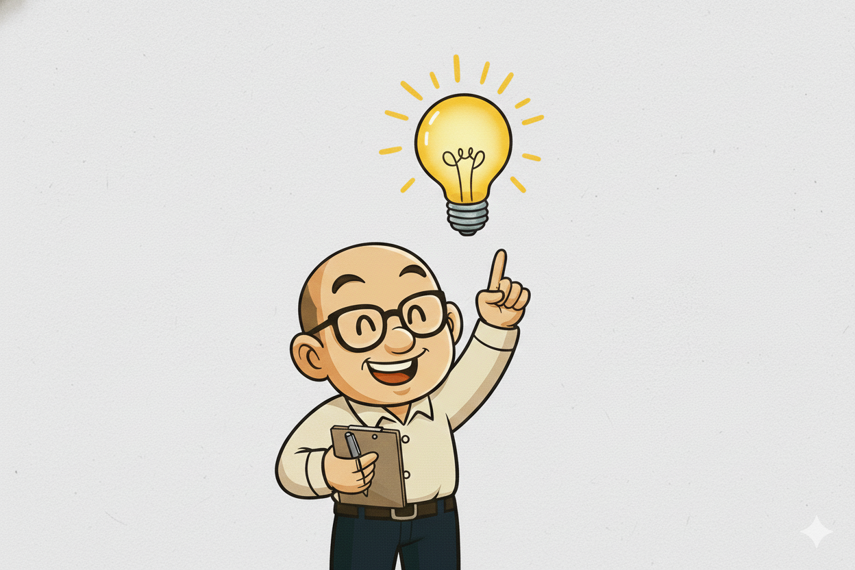 社長のひらめきの漫画