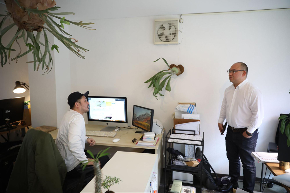 2019年7月撮影　前のオフィスにて（墨田区石原）